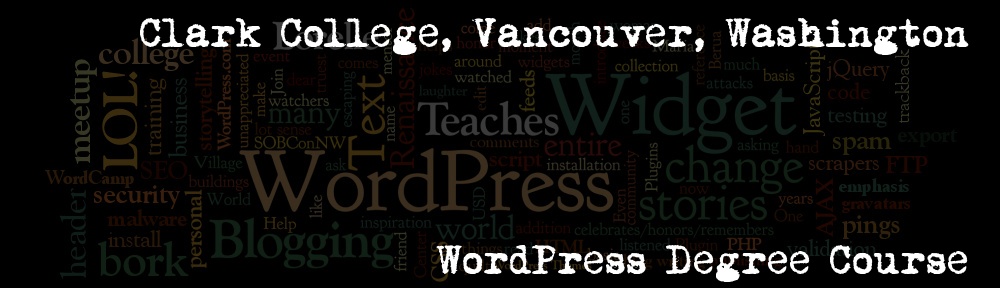Lorelle teaches WordPress and more at Clark College
